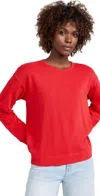 Alex Mill Frankie Sweatshirt In Cardinal