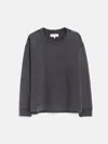 Alex Mill Frankie Sweatshirt In Vintage Wash In Washed Black