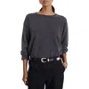 Alex Mill Frankie Sweatshirt In Washed Black
