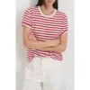 Alex Mill Garcon Striped Tee In Linen Cotton