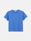 Alex Mill Garcon Tee In Linen Cotton In Blue
