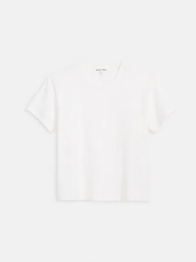 ALEX MILL GARCON TEE IN LINEN COTTON
