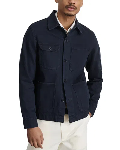 Alex Mill Garment Dyed Denim Work Jacket In Blue