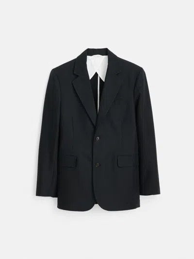 Alex Mill Grant Blazer In Cotton Twill In Anthracite