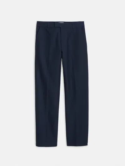 Alex Mill Grant Trouser In Cotton Twill In Dark Navy