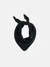 Alex Mill Handkerchief Scarf In Wool In Black