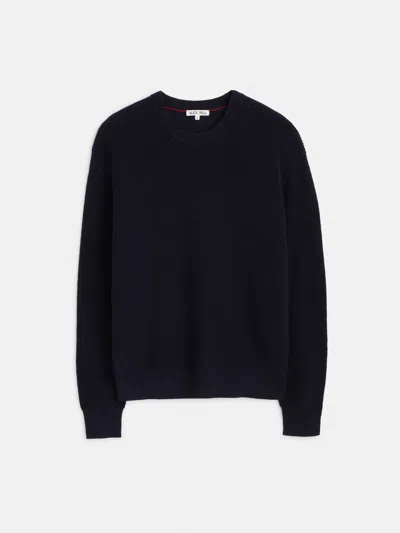 Alex Mill Hank Crewneck Sweater In Wool In Dark Navy