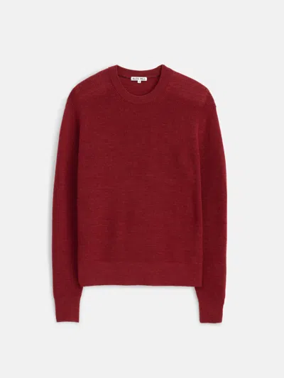 Alex Mill Hank Crewneck Sweater In Wool In Heather Amber