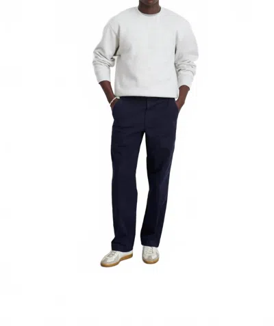Alex Mill Herringbone Field Pant In Navy In Blue