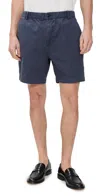 Alex Mill Pull On Short In Cotton Herringbone