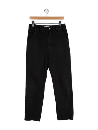 Pre-owned Alex Mill High-rise Straight Leg Jeans In Blue