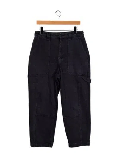 Pre-owned Alex Mill High-rise Straight Leg Jeans In Blue