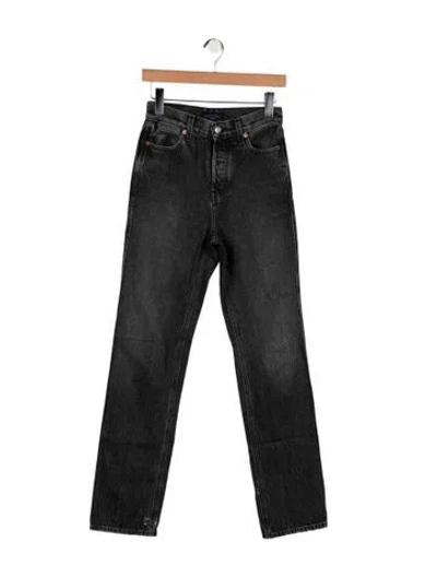 Pre-owned Alex Mill High-rise Straight Leg Jeans In Multi