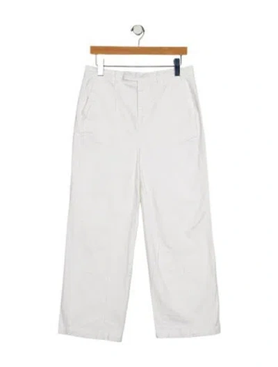 Pre-owned Alex Mill High-rise Wide Leg Jeans In Blue