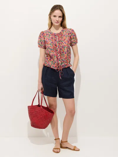 Alex Mill Hudson Short In Linen In Blue
