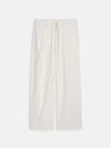 Alex Mill Ina Pleated Pant In Summer Twill In White
