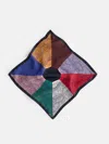 Alex Mill Italian Block Paisley Scarf In Silks In Multi