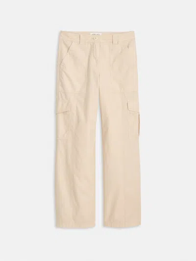 Alex Mill Ivy Cargo Pant In Light Bone
