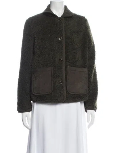 Pre-owned Alex Mill Jacket In Green