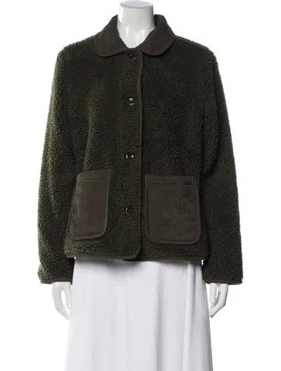 Pre-owned Alex Mill Jacket In Green