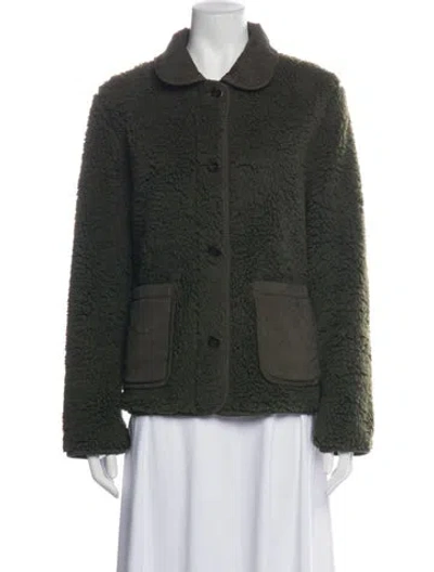 Pre-owned Alex Mill Jacket In Green