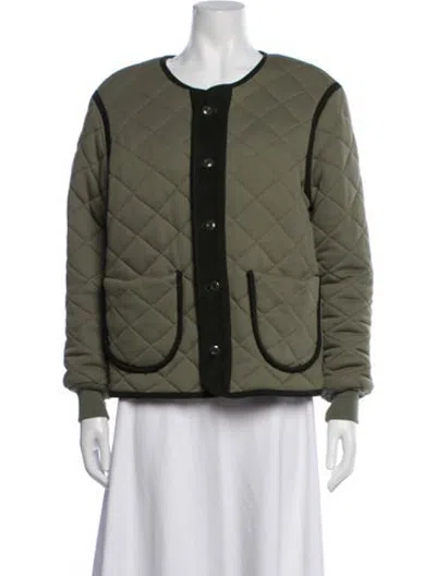 Pre-owned Alex Mill Jacket In Green