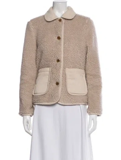Pre-owned Alex Mill Jacket In Neutral