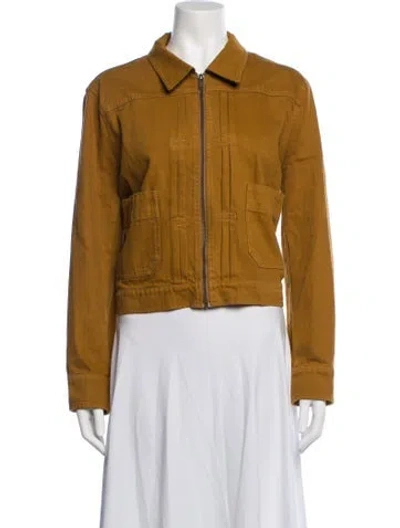 Pre-owned Alex Mill Jacket In Orange