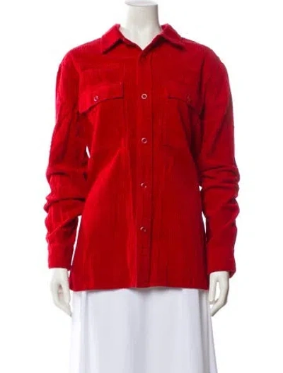Pre-owned Alex Mill Jacket In Red