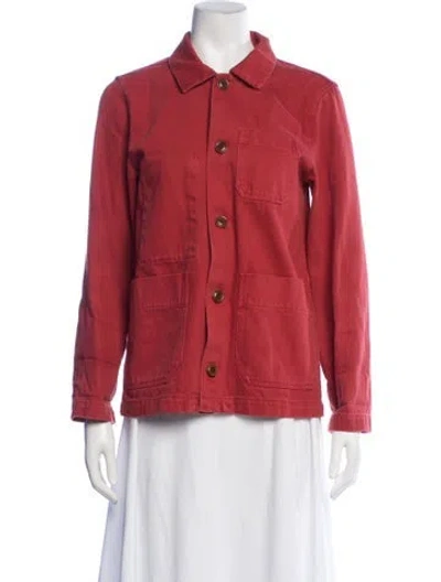 Pre-owned Alex Mill Jacket In Red