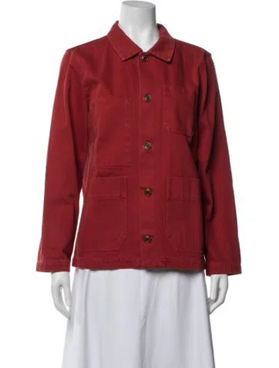 Pre-owned Alex Mill Jacket W/ Tags In Red