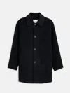 Alex Mill Jacob Car Coat In Wool In Black