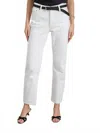 Alex Mill Jane Mid-rise Straight-leg Jeans In Shiro White Wash In White