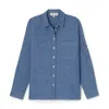 Alex Mill Jo Shirt In Chambray In Rinse Wash