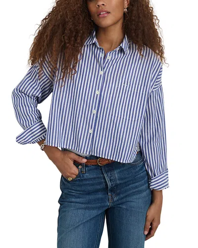 ALEX MILL JO CROPPED STRIPED SHIRT