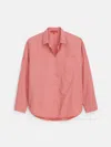 Alex Mill Jo Shirt In Botanical Dye In Pink