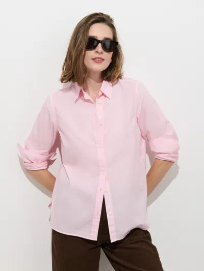 Alex Mill Paper Cotton Button-up Shirt In Pink