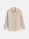 Alex Mill Jo Shirt In Cotton Poplin In Summer Linen