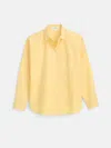 Alex Mill Jo Shirt In Cotton Poplin In Wheatfield