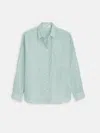 Alex Mill Jo Shirt In Double Gauze In Green