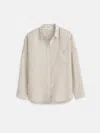 Alex Mill Jo Shirt In Flax Linen In Flax