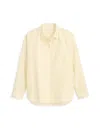 Alex Mill Jo Shirt In Sammy Stripe In White/yellow
