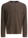 Alex Mill Jordan Sweater In Marled Cashmere Heather Walnut In Brown