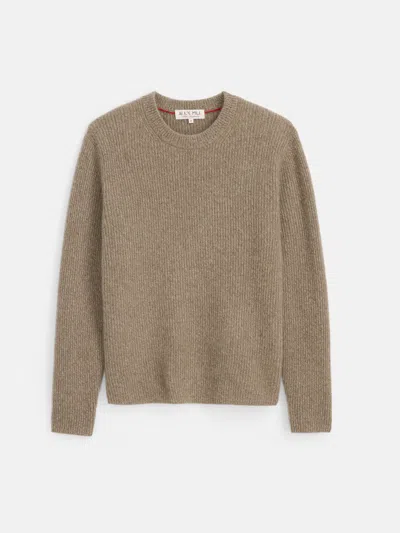 Alex Mill Jordan Cashmere Sweater In  Marled Cashmere In Marled Desert