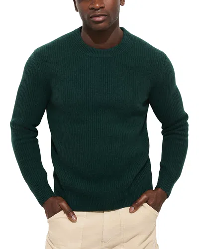 Alex Mill Jordan Sweater In Washed Cashmere In Black