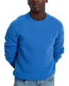 Alex Mill Jordan Crewneck Cashmere Sweater In French Blue
