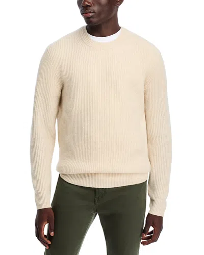 Alex Mill Jordan Crewneck Cashmere Sweater In Heather Ecru