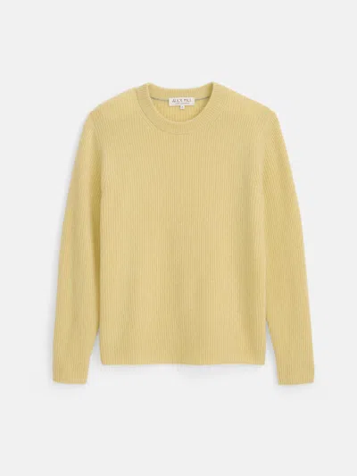 Alex Mill Jordan Sweater In Lightweight Cashmere In Heather Field