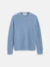 Alex Mill Jordan Sweater In Washed Cashmere Marled Stonewash In Blue