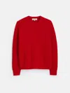 Alex Mill Jordan Sweater In Cashmere In Bright Red
